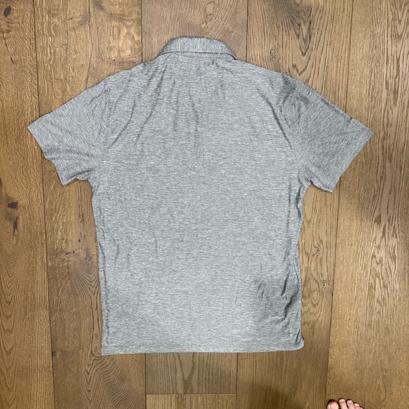 Vuori Strato Tech Polo Heather Gray - Picture 2 of 6